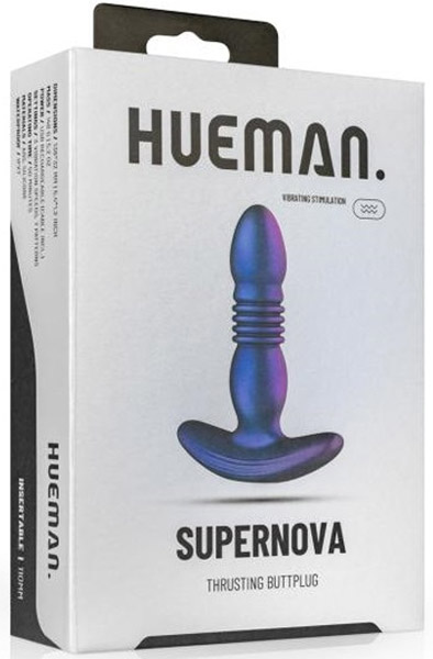 Hueman Thrusting Buttplug - Vibrierender Analplug 4