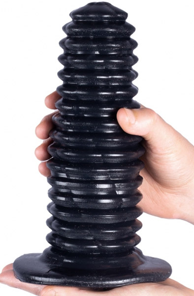 Hunglock Fluffy 24 cm - Extra girthy anal plug 1