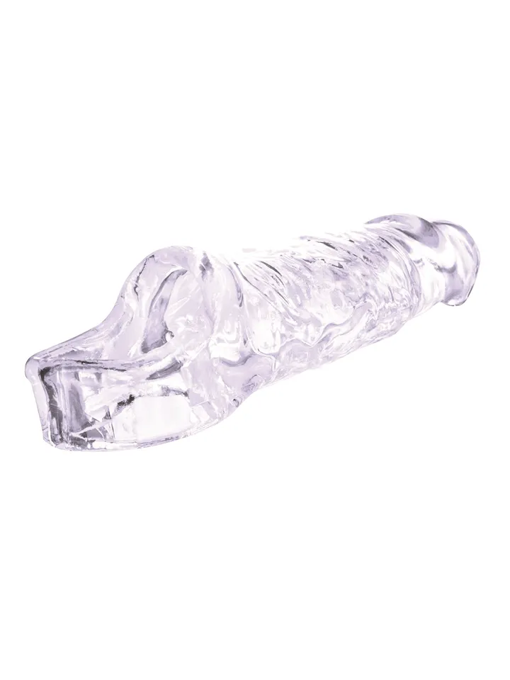 Ice Crystals Length Enhancer With Bullet - Vibrating penis extender 2 [full]