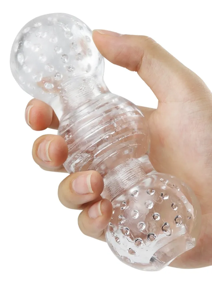 Ice Girl Clear Circles Masturbator - Stroker 2 [full]