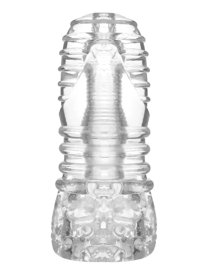 Ice Girl Clear Conical Masturbator - Stroker 1 [full]