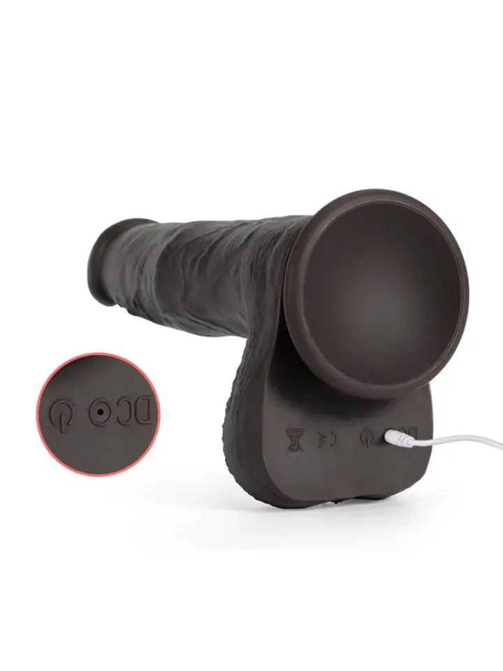 Idalis Vibrating, Thrusting & Rotating Dildo 23 cm - Vibrating dildo 5 [full]