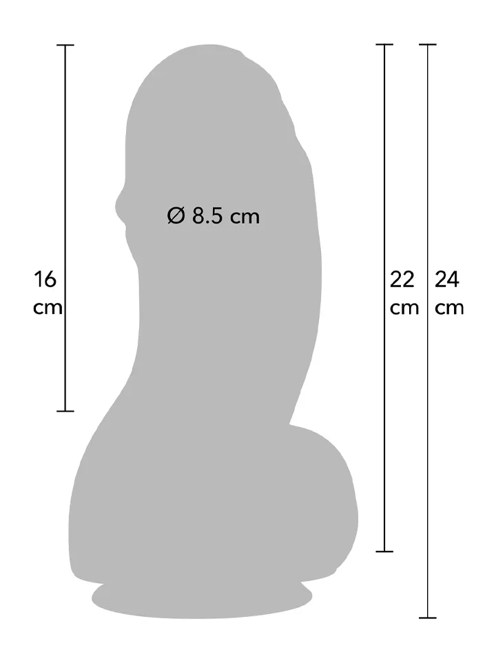 Inferno Fat Boys Dildo 22 cm - XXL dildo 5 [full]