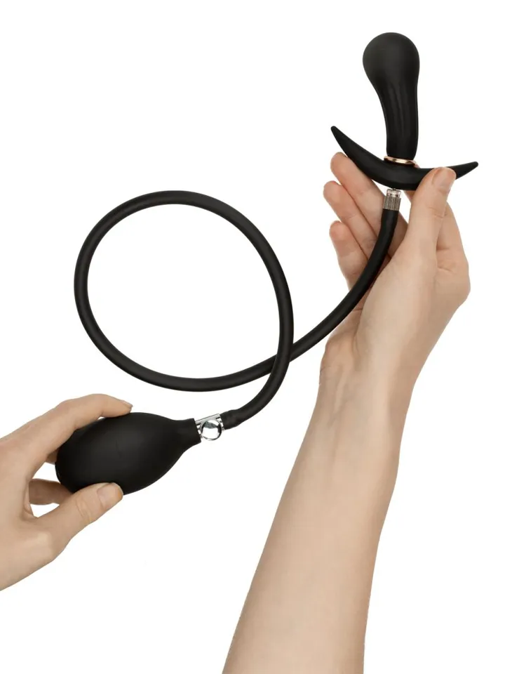 Inflatable Butt Plug With Pump 8 cm - Inflatable anal plug 3 [full]