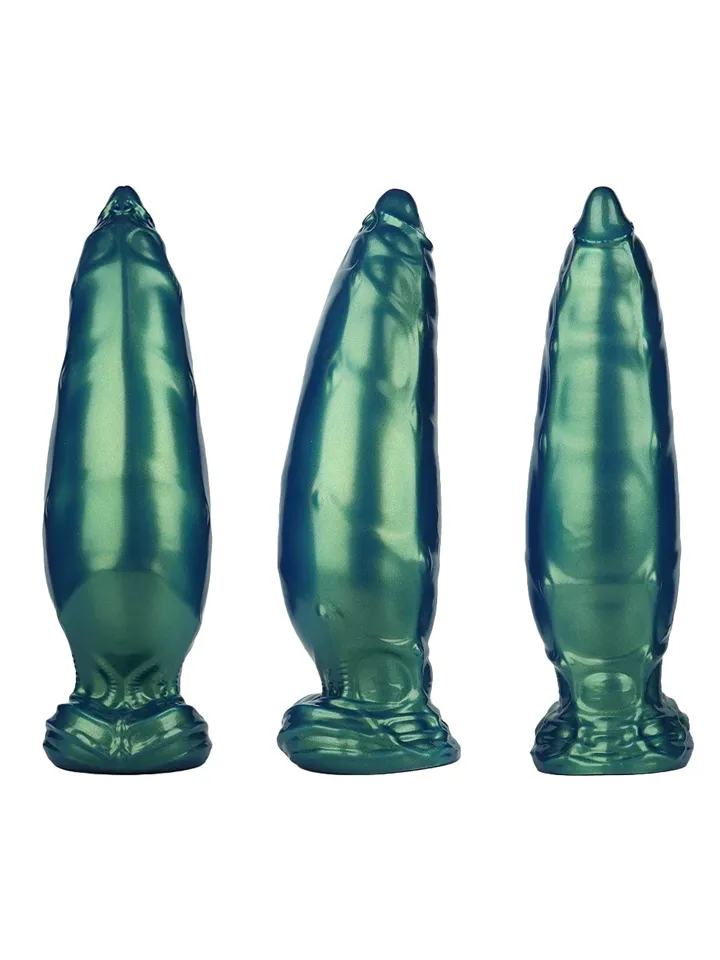 Inflatable Monster Dildo Green 24 cm - Inflatable dildo 4 [full]
