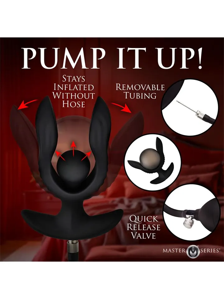 Inflatable Vibrating Butt Plug With Remote - Inflatable anal plug 3 [full]