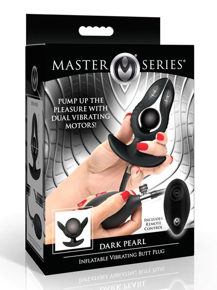Inflatable Vibrating Butt Plug With Remote - Inflatable anal plug 5 [full]
