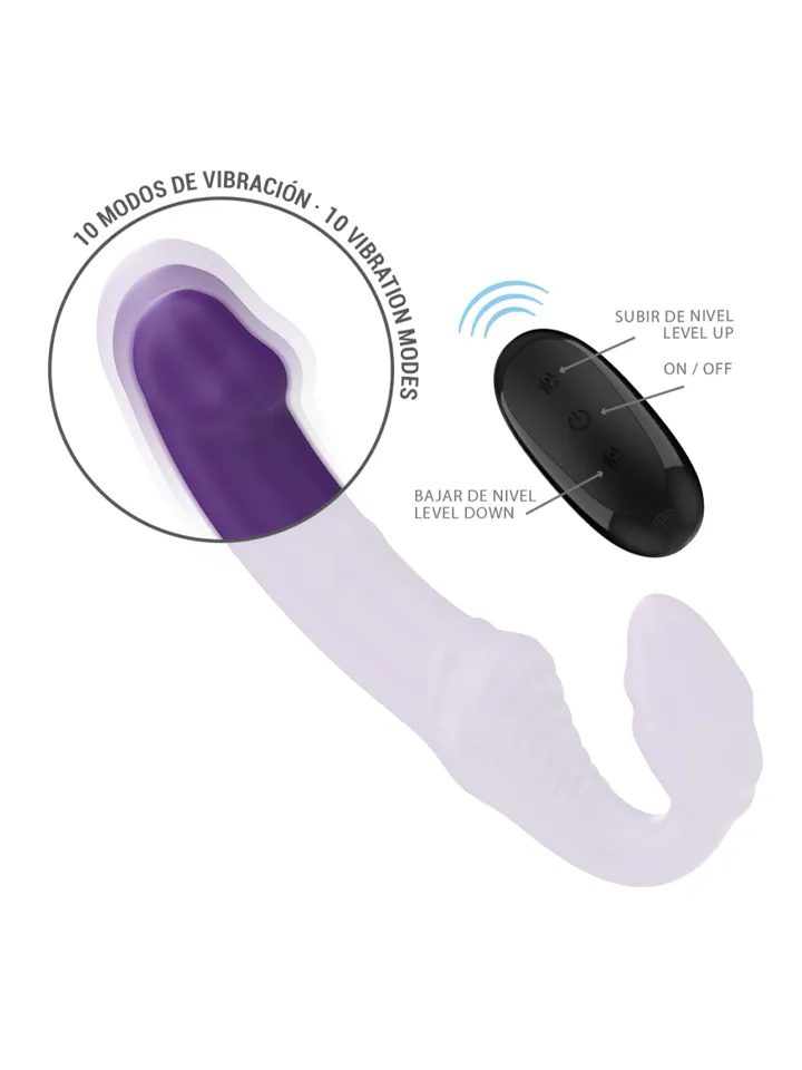 Intense Jill Double Vibrator 20 cm - Vibrating dildo 4 [full]