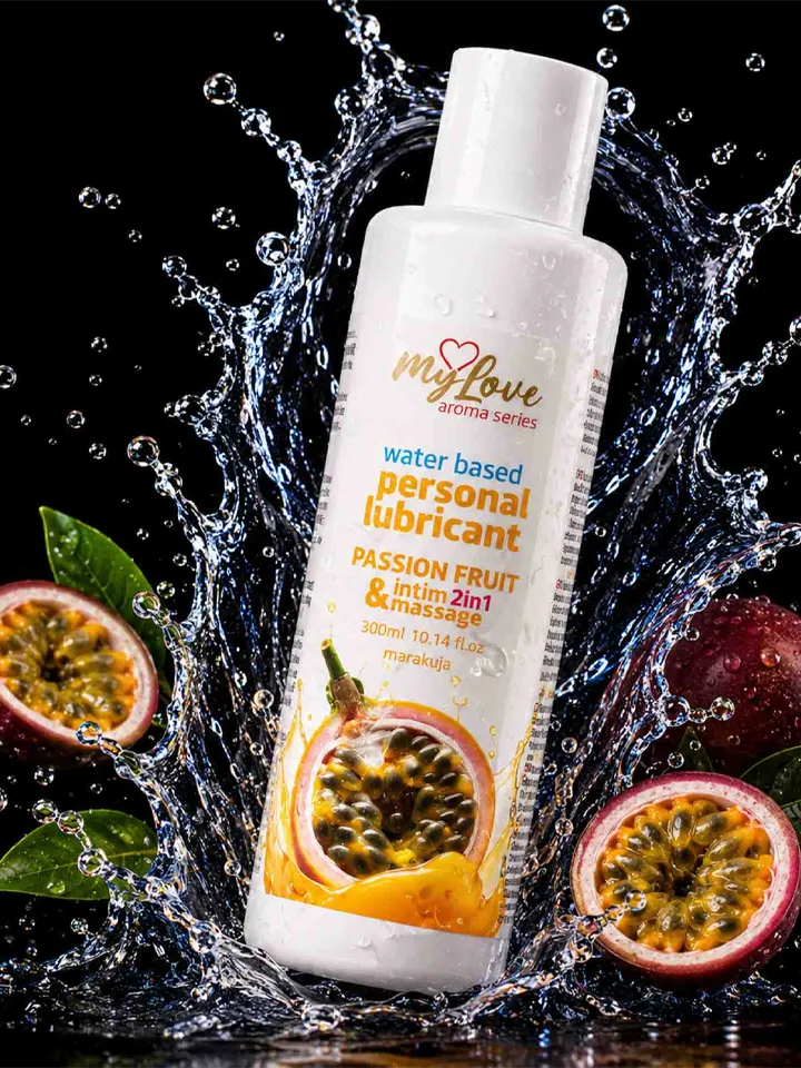 Intim & Massage Lubricant Passion Fruit 300 ml - Lubricant 1 [full]