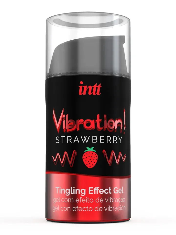 Intt Vibration! Strawberry Liquid Vibrator 15 ml - Stimulating gel 1 [full]