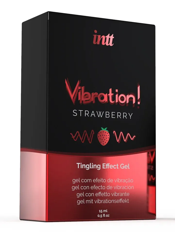 Intt Vibration! Strawberry Liquid Vibrator 15 ml - Stimulating gel 2 [full]