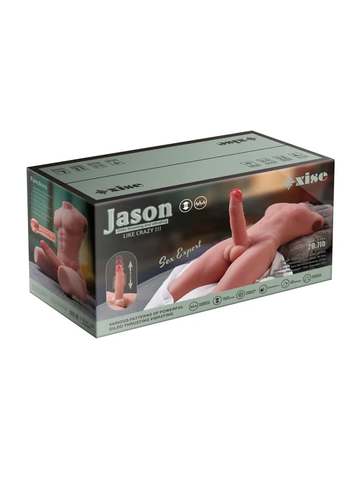 Jason Body Ass Masturbator & Thrusting Dildo - Sex doll 6 [full]