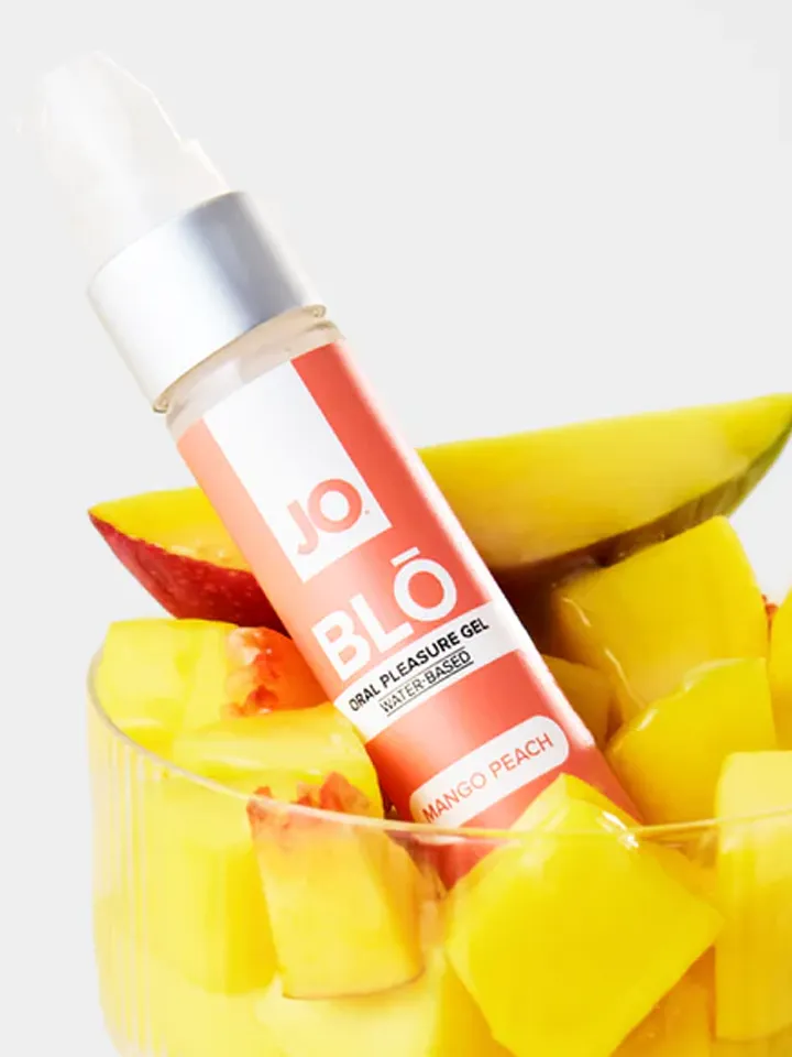 JO BLO Oral Pleasure Gel Mango Peach 30ml - Better oral sex 1 [full]