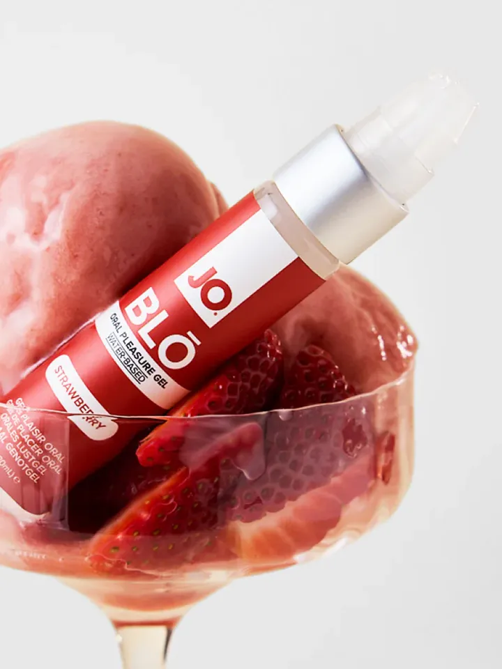 JO BLO Oral Pleasure Gel Strawberry 30ml - Better oral sex 1 [full]