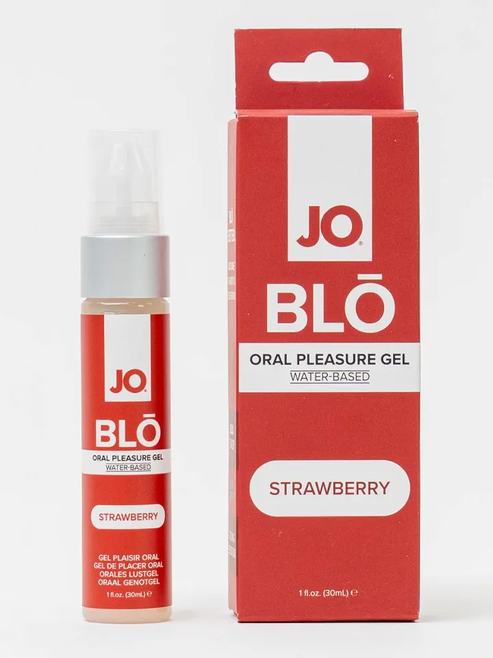 JO BLO Oral Pleasure Gel Strawberry 30ml - Better oral sex 2 [full]