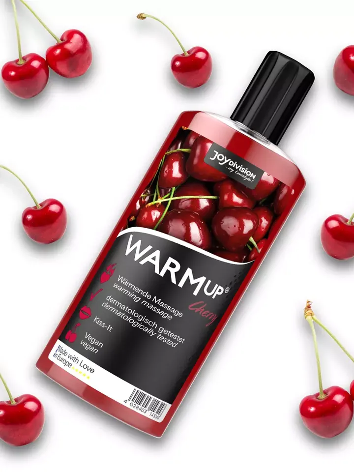 Joydivision Warm-up Massage Oil Cherry 150ml - Massage oil Cherries 2 [full]