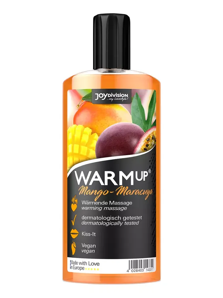Joydivision Warm-up Massage Oil Mango & Maracuya 150ml - Massage oil Mango Passion fruit 1 [full]