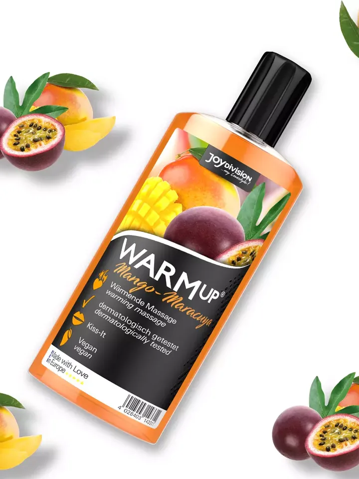 Joydivision Warm-up Massage Oil Mango & Maracuya 150ml - Massage oil Mango Passion fruit 2 [full]