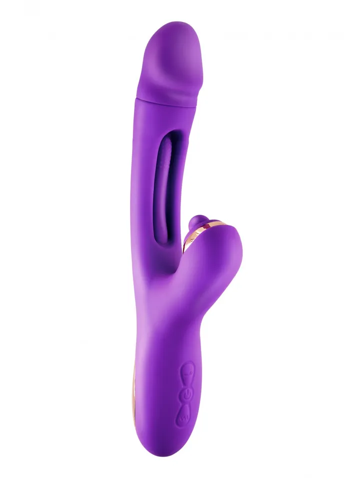 Joyfully Triple Stimulation Vibrator Purple - Rabbit vibrator 2 [full]