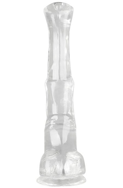 Jumpy Clear Monster Dildo L 33,5 cm - Monster-Dildo 3