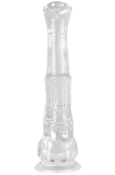 Jumpy Clear Monster Dildo L 33,5 cm - Monster-Dildo 4