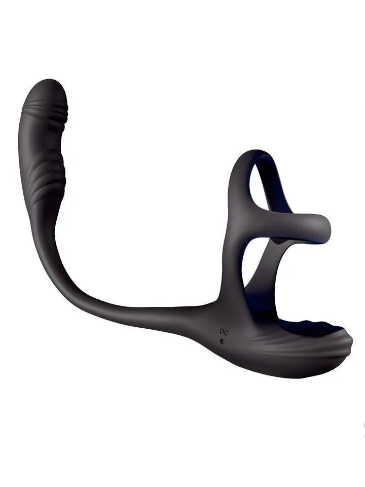 Kamber Waving Vibrating Anal Plug & Cockring - Anal plug with penis ring 3 [full]