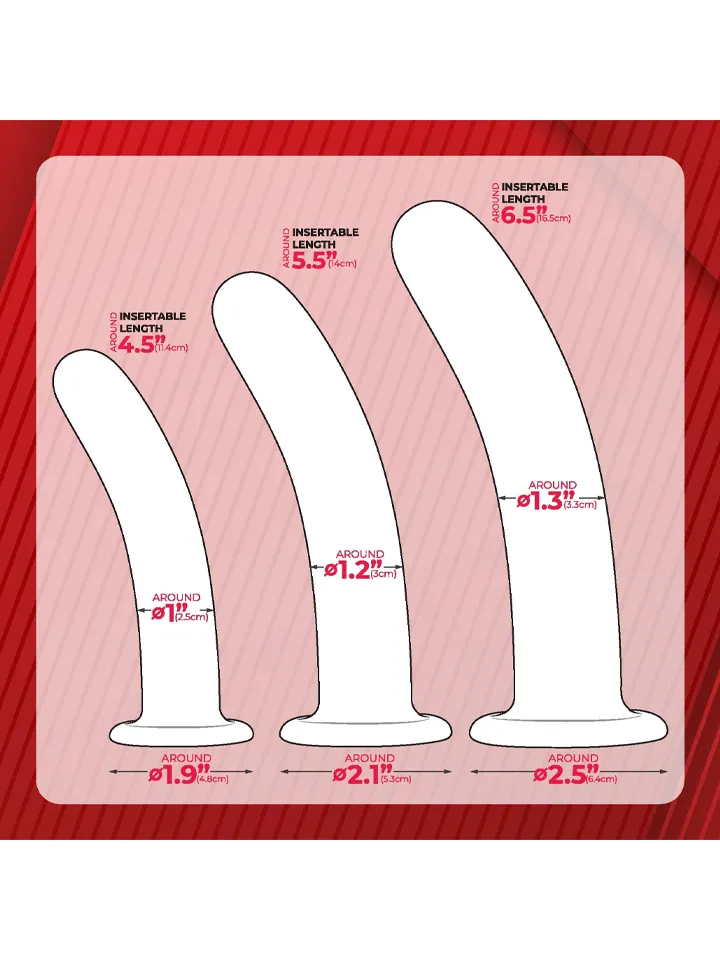 Kick Up Vaginal/Anal Training Kit Set - Dilator package 2 [full]