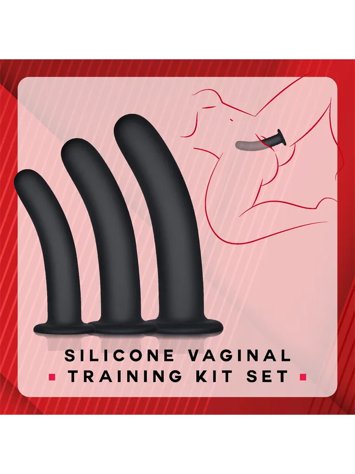 Kick Up Vaginal/Anal Training Kit Set - Dilator package 3 [full]