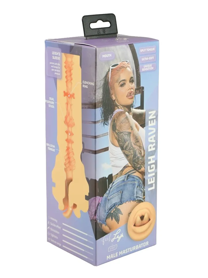 Kiiroo Feel Leigh Raven Split Tongue - Vagina masturbator 4