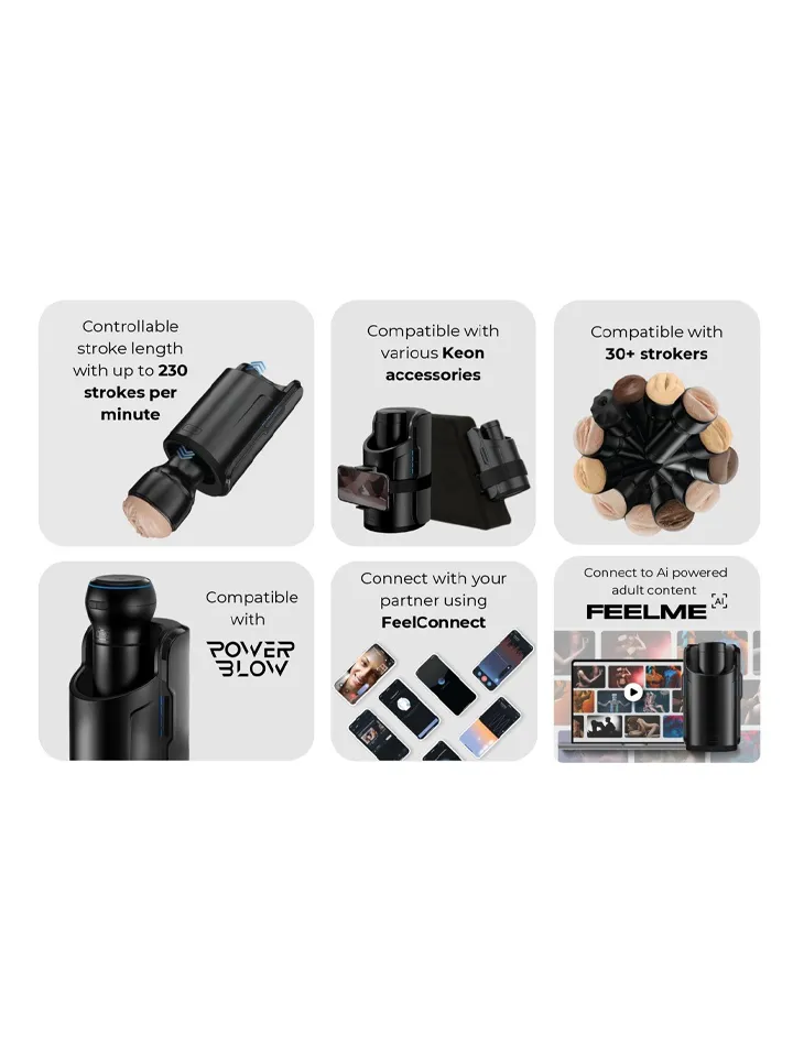Kiiroo Keon Automatic WIFI Masturbator Combo Set - Automatic masturbator 2 [full]