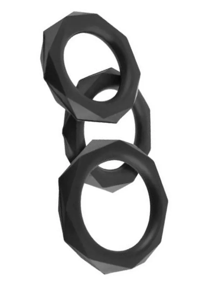 King Cock Kings Rings 3-pack - Cock ring set 2 [full]