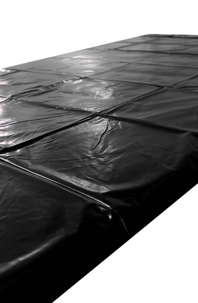 Kiotos Bed Sheet Cover Thin Black 220 x 130 cm - Sex sheets 3