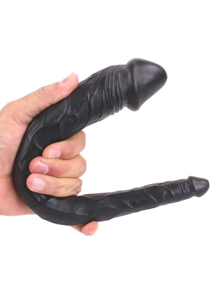 Kiotos COX 028 Black 35cm - Dual dildo 1 [full]