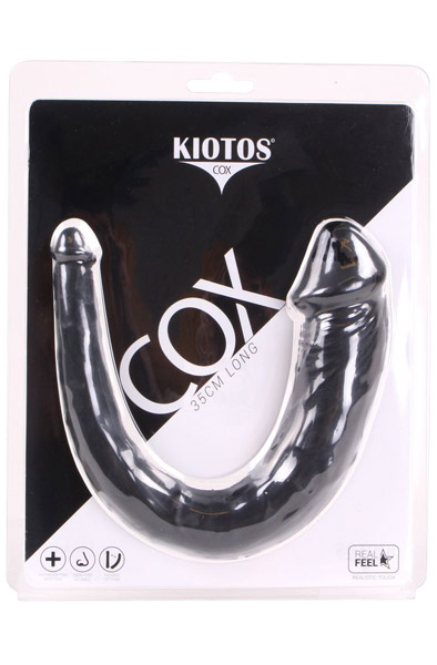 Kiotos COX 028 Black 35cm - Dual dildo 2