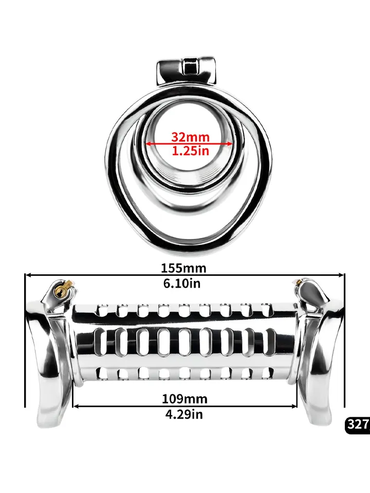 Kiotos Twin Cock Cage - Penis cage 3 [full]