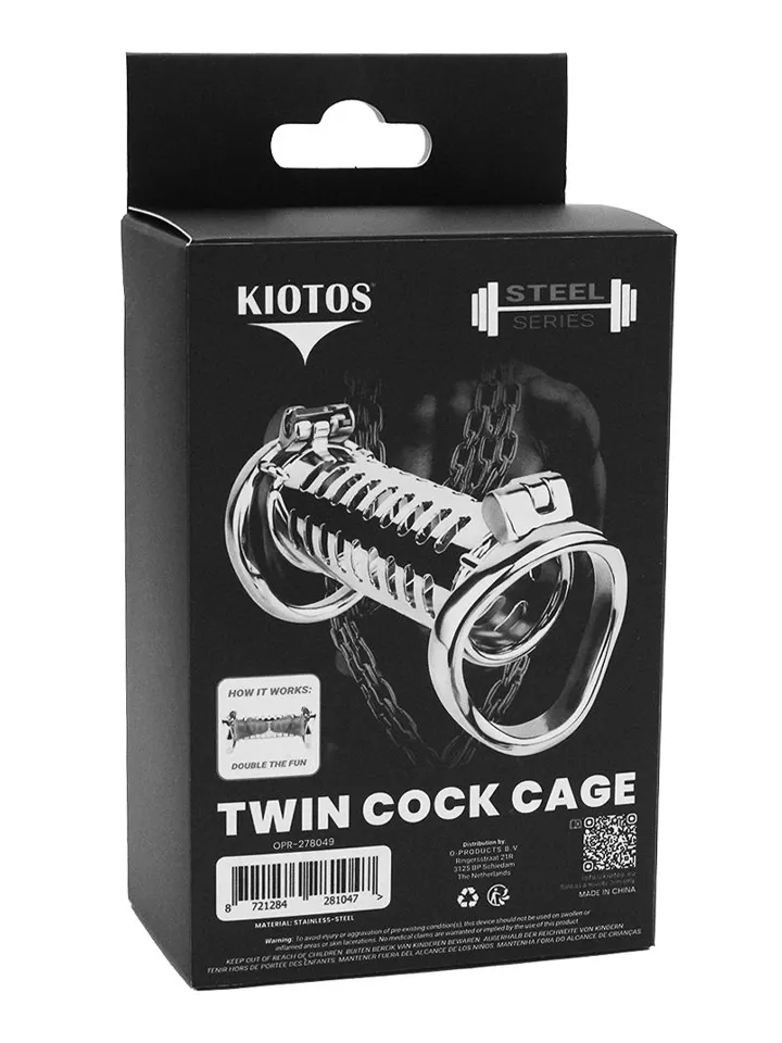 Kiotos Twin Cock Cage - Penis cage 5 [full]