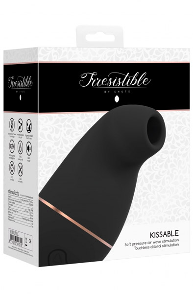 Kissable Black - Air pressure vibrator 3
