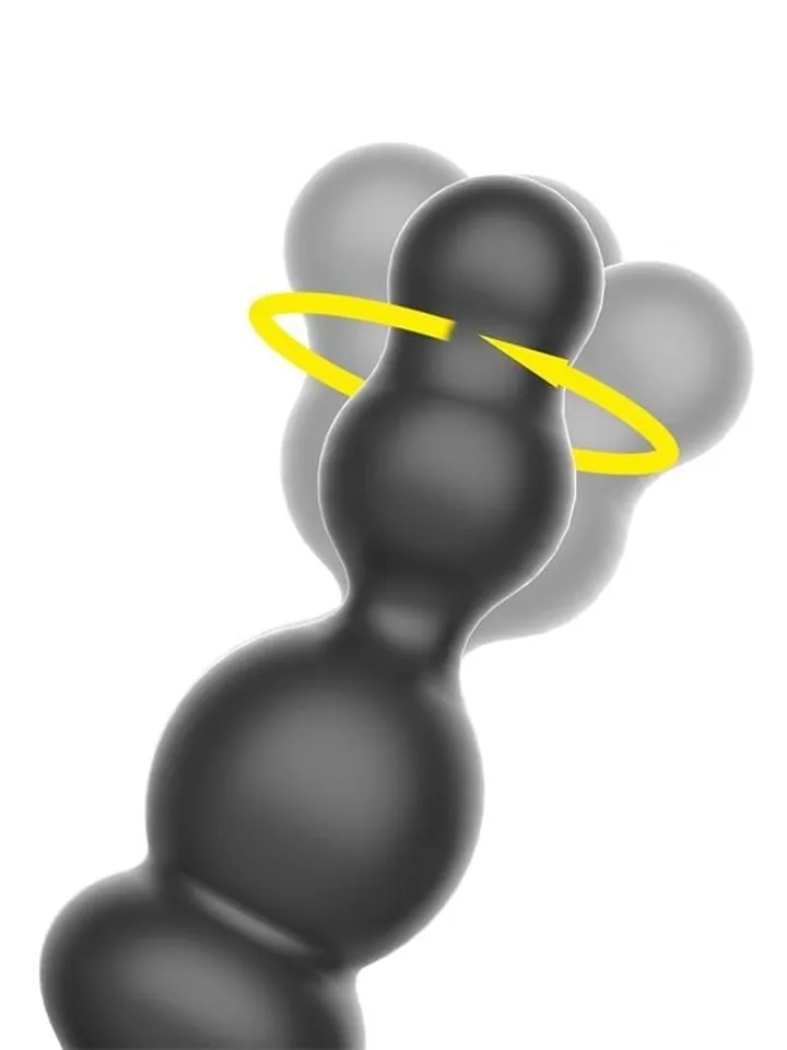 Klark Waving & Vibrating Plug With Remote - Prostate vibrator with penis ring 3 [full]