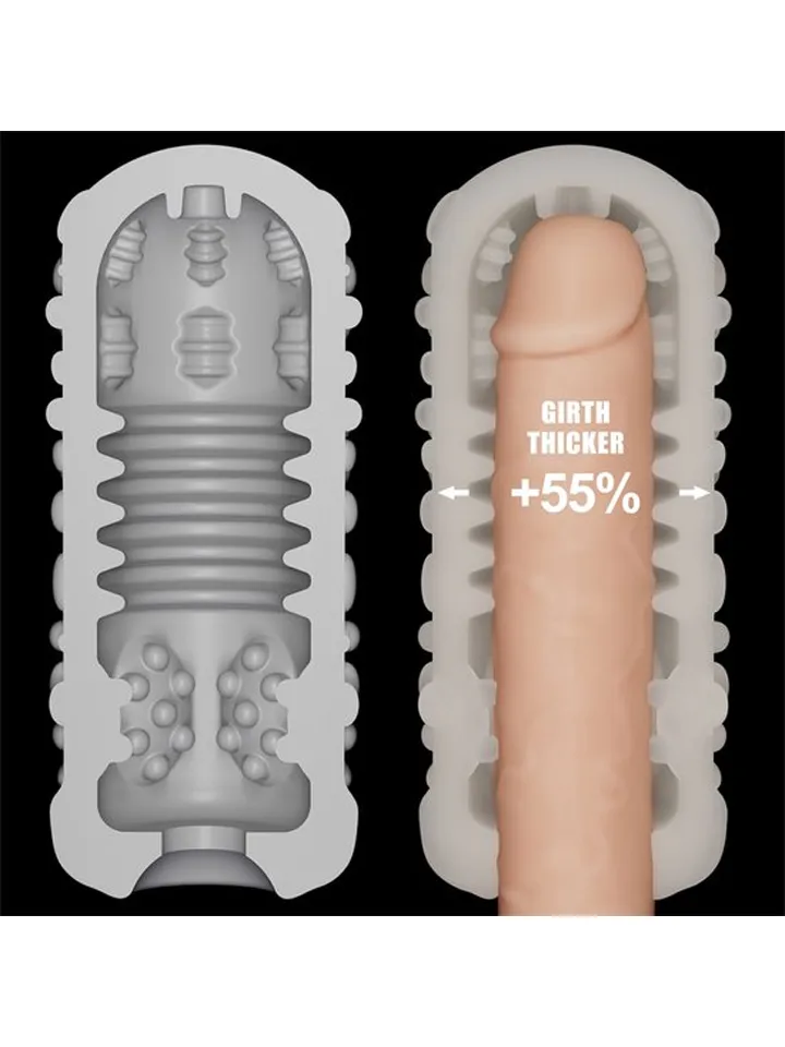 Knights Ring Vibrating Dual Purpose Sleeve-Drip - Vibrating penis extender 5 [full]