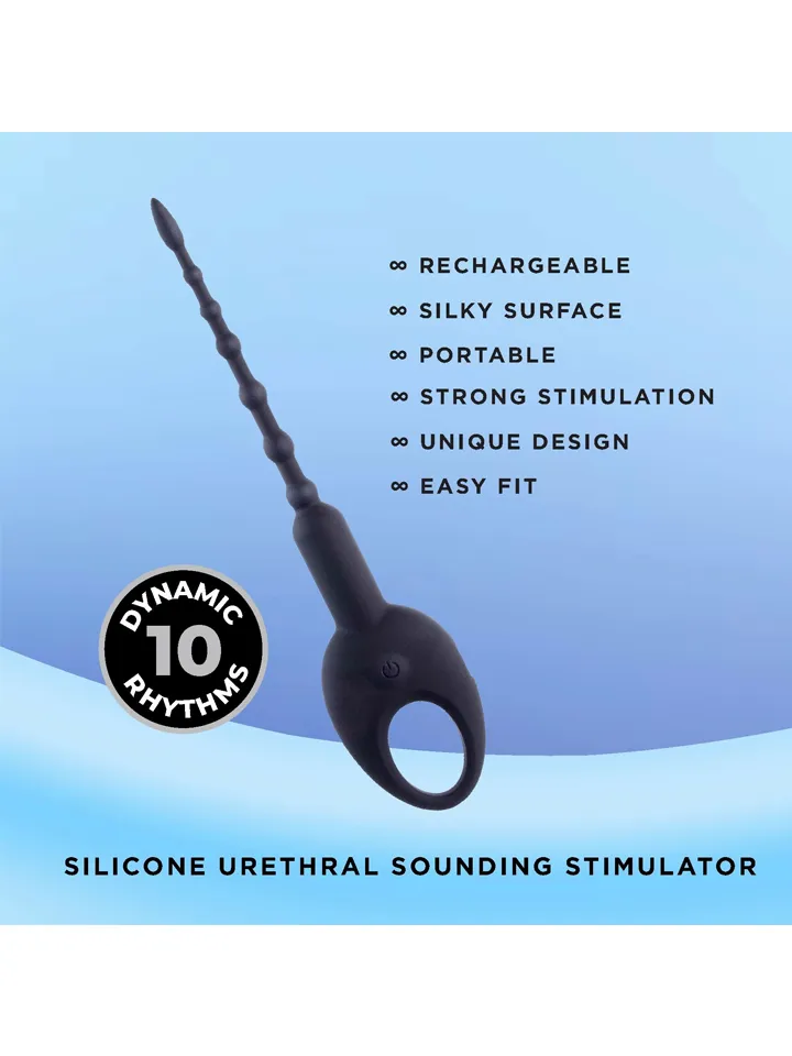 Knot-Knot Silicone Urethral Stimulator - Vibrating dilator 2 [full]