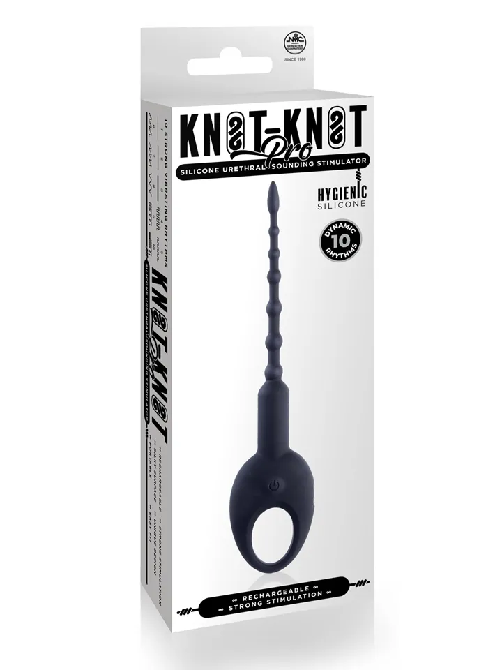 Knot-Knot Silicone Urethral Stimulator - Vibrating dilator 5 [full]