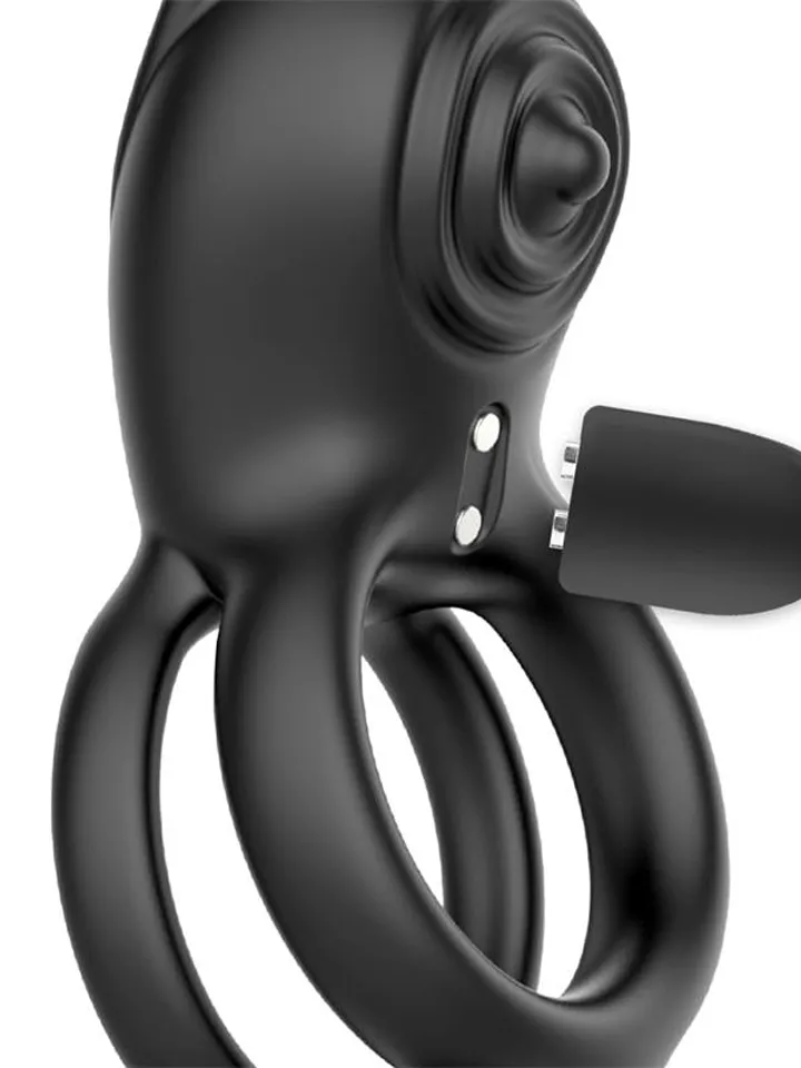 Konny Vibrating Rabbit Double Cockring - Rabbit cock ring 4 [full]