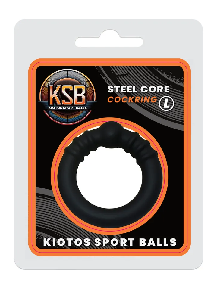 KSB Silicone Cockring With Steel-Core Large - Cock ring 1 [full]