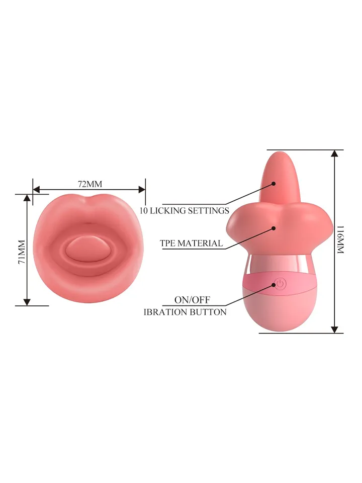 Kylee Vibrating Tongue Stimulator - Clitoral stimulator 3 [full]