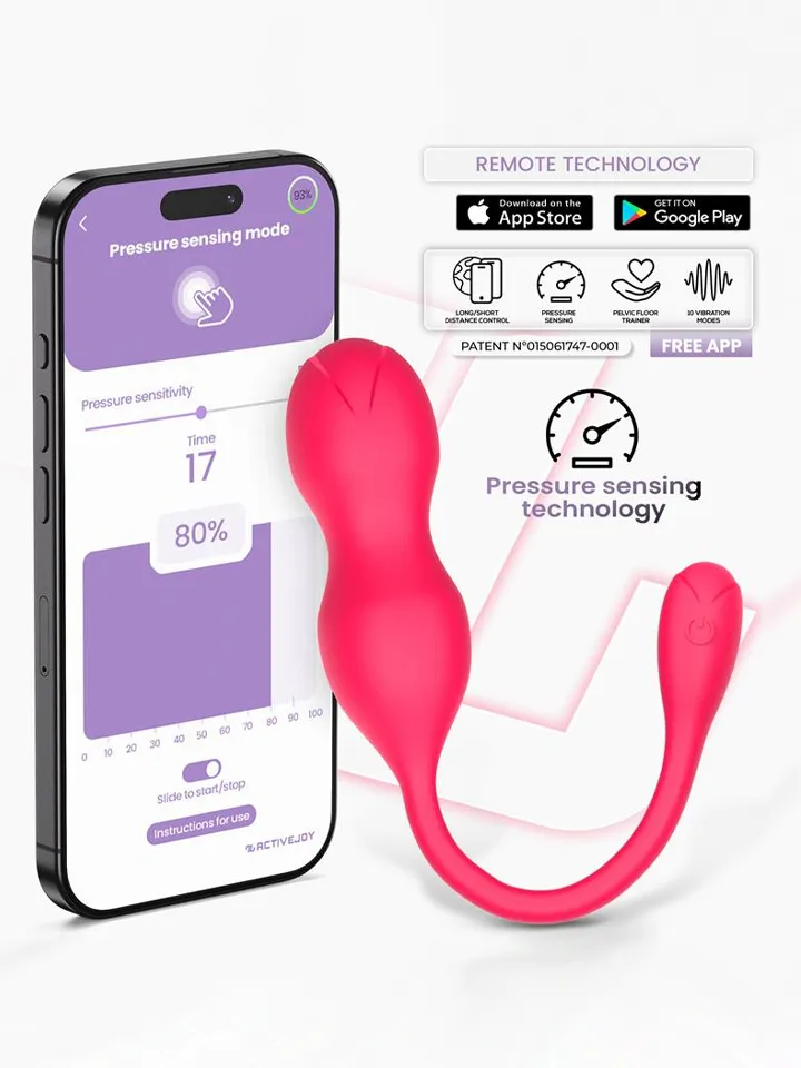 Kyra Pelvic Floor Trainer Pressure Sensing App - App-controlled bundles 1 [full]