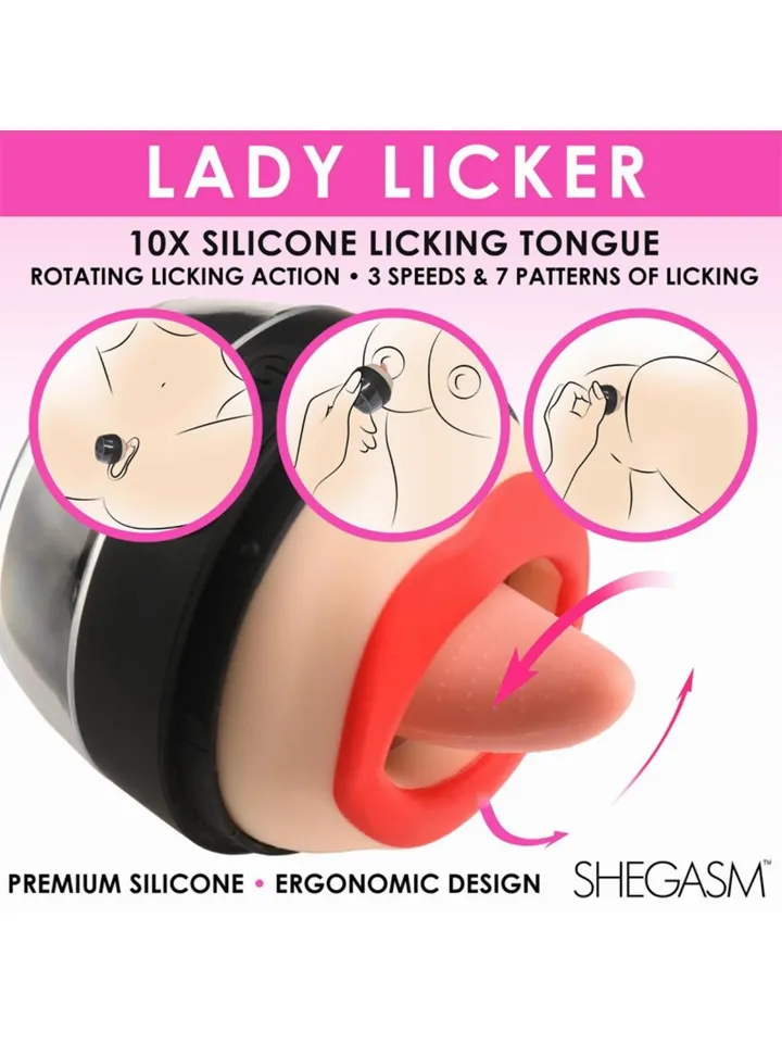Lady Licker Rotating Tongue - Vibrator 2 [full]