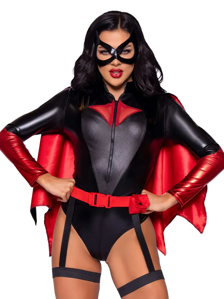 Leg Avenue Bat Woman Bodysuit - Role play & Masquerade 1 [full]