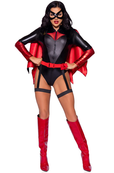 Leg Avenue Bat Woman Bodysuit - Role play & Masquerade 3