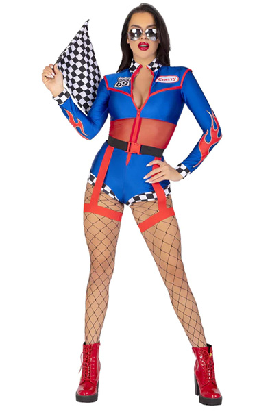 Leg Avenue Cherry Bomb Racer - Role play & Masquerade 3