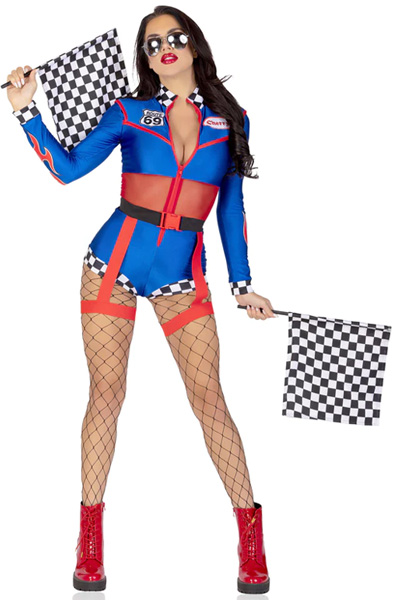 Leg Avenue Cherry Bomb Racer - Rollenspiele & Verkleidungen 5